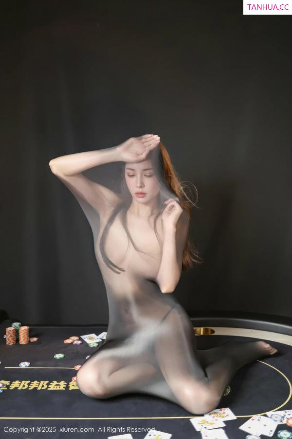   [XiuRen]高清写真图 2025.09.01 No.10713 悦兮 连体黑丝袜第43张图片